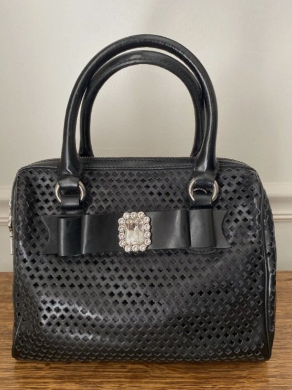 Brighton Purse My Flat in London Black Leather